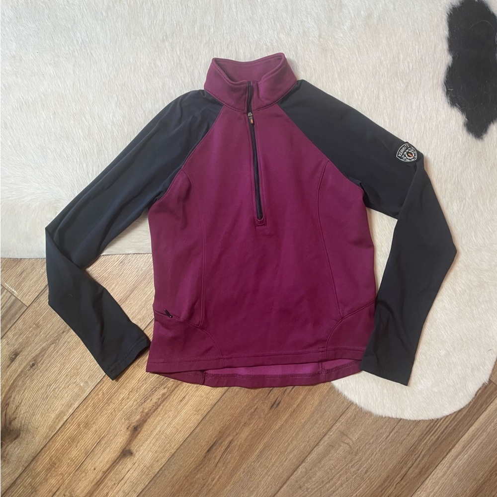 Kerrits Kids' quarter-zip tech top